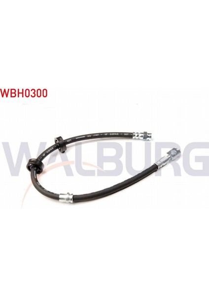 Seat Cordoba (6l2) 2002-2009 Fren Hortumu Ön Sol-Sağ 520MM 6q0 611 701 C