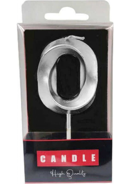 Mum Kristal Desenli 0 Gümüş Pk:1