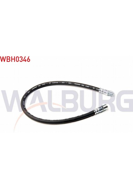 Mercedes Vıto (638) 1997-2003 Fren Hortumu Arka Sol-Sağ 510MM A6384281035