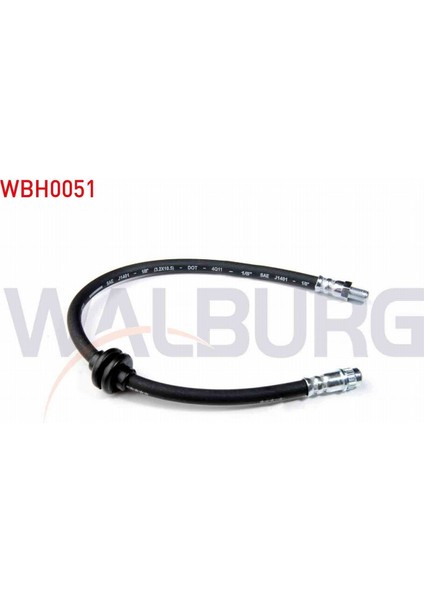 Renault Clıo Iıı (Br0/1,cr0/1) 2005-2012 Fren Hortumu Ön Sol-Sağ 450MM 82 00 129 954