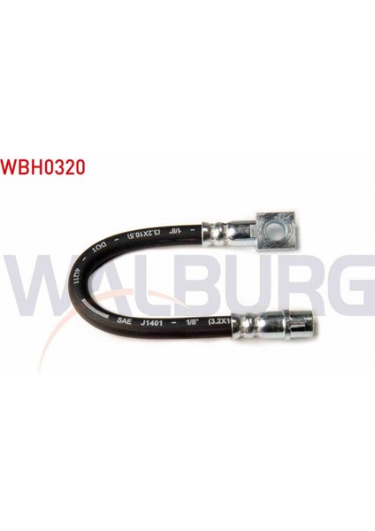 Opel Astra G (F69) 1998-2005 Fren Hortumu Arka Sol-Sağ 180MM Diskli Fren Için 5562079