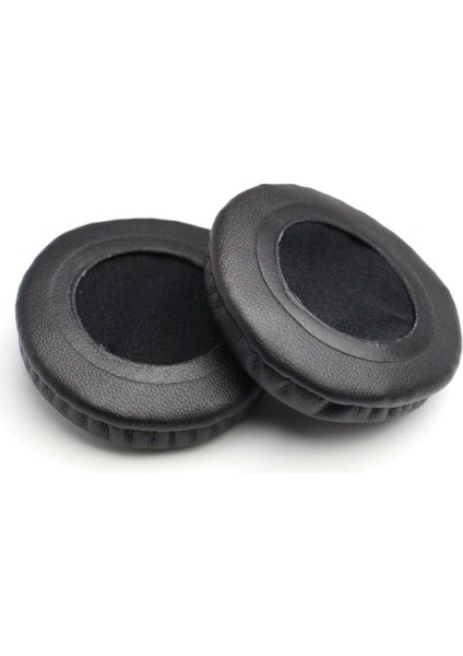 Çift Kulaklık Kulaklık Yedek Earpad Kulak Pedleri Yastık Siyah 55 mm. (Yurt Dışından)