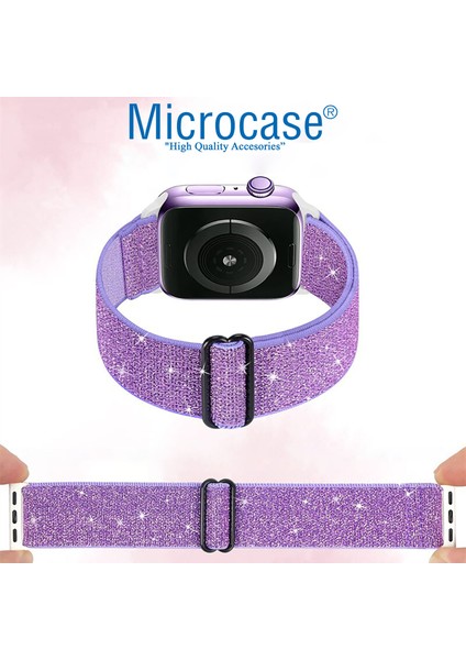 Apple Watch 38 mm / 40 mm / 41 mm Simli Esnek Hasır Örgü Kordon Kayış - KY44-1 fiyatları