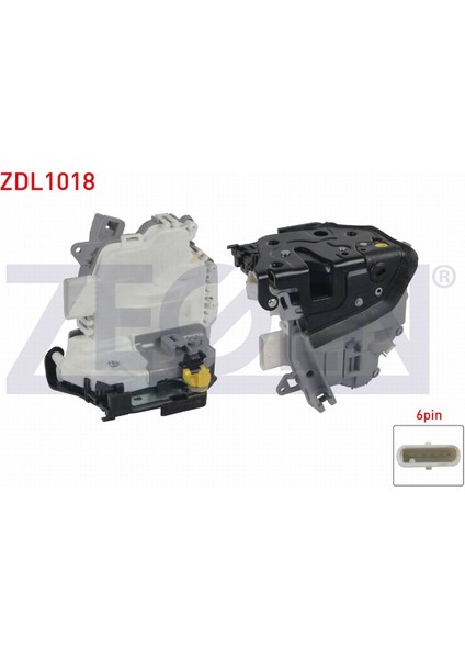 Seat Leon 2005-2015/ Altea 2004- Kapı Kilidi Motorlu Sol Arka 1P0839015D