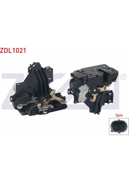 Volkswagen Transporter V 2003-2012 Kapı Kilidi Motorlu Sağ Ön 3B1837016BR