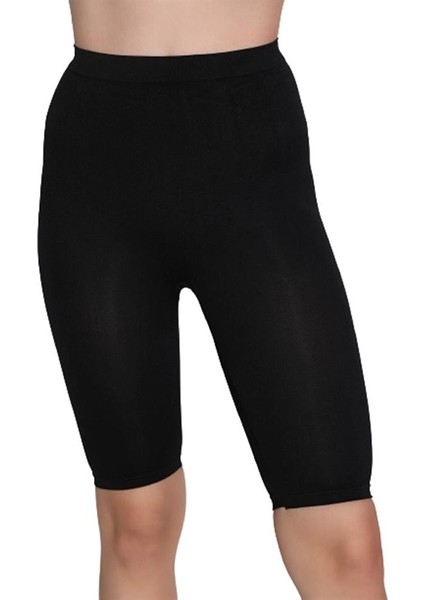 Siyah 3856 Soft Kapri Tayt S