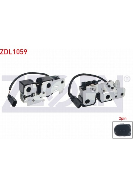 Volkswagen Golf V - Jetta Iıı 2003-2010 Kaput Kilidi 1K1823509E