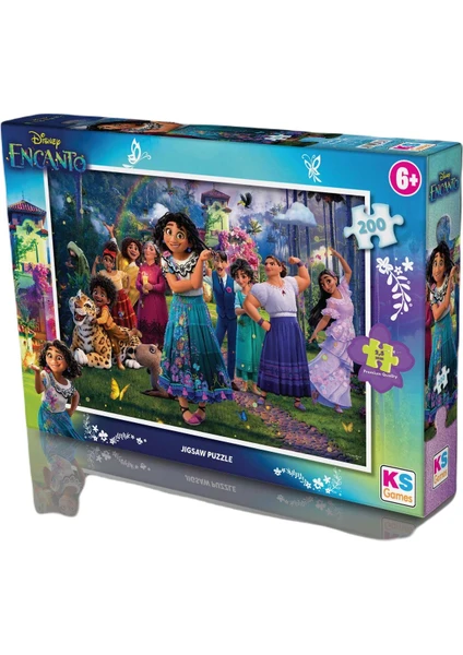 KS Games Disney Encanto Mirabel 200 Parça Lisanslı Frame Puzzle/yapboz