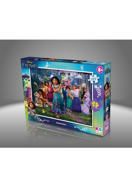 Disney Encanto Mirabel 200 Parça Lisanslı Frame Puzzle/yapboz