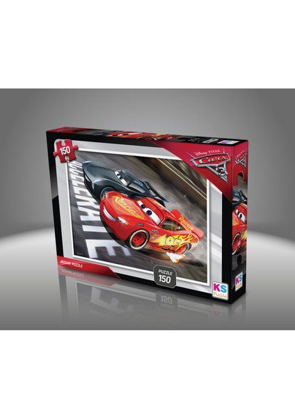 Disney Cars (Arabalar Şimşek Mcqueen) Kutulu 150 Parça Puzzle/yapboz