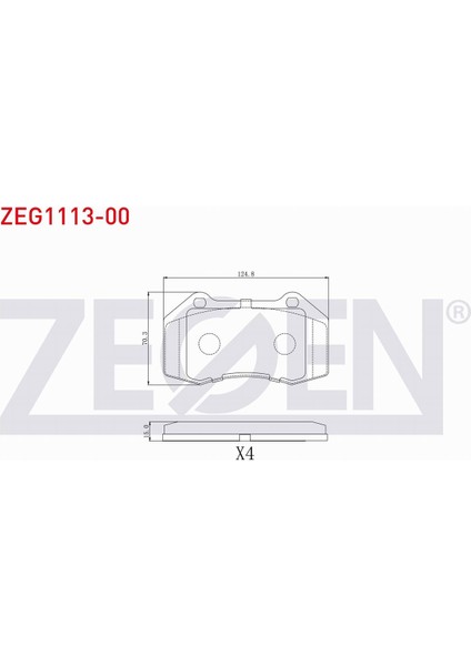 Renault Megane Iı (Bm0/1,cm0/1) 2.0 2002-2008 Ön Fren Balatası 77 01 208 218