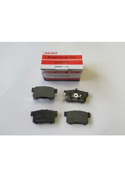 Honda Crv- 05/06 Arka Fren Balatası (Disk) (88,7X47,6X14,6) (Bramax) 43022-TL0-G50
