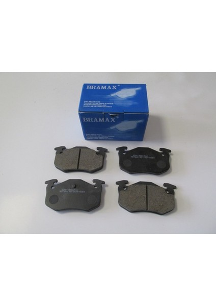 Peugeot 206- Hb- 99/09 Arka Fren Balatası (Disk) (105X54,9X11) (Bramax) 7701204664
