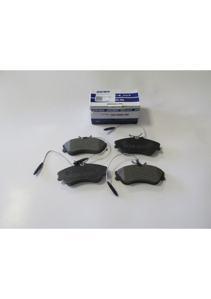 Peugeot 306- Sd/hb- 97/00 Ön Fren Balatası (4 Kablolu)(Disk) (129,7X56X18,5) (Bramax) 4251.54