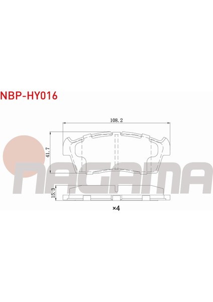 Suzukı Alto Iv (Ff) 1.1 2008-2013 Ön Fren Balatası 55810-76G10-000