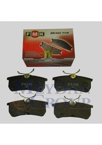Ford Focus- Sd/hb- 98/05 Arka Fren Balatası 1,4/1,6/1,8/2,0 (Disk) (87,2X42,5X13) (Fmk) 98AB-2M008-BA