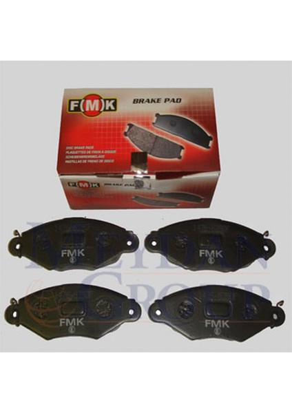 Renault Kangoo- 98/03 Ön Fren Balatası 1,2/1,4/1,5/1,9 (Kablosuz)(Disk) (131X46,9X18)(FMK) 7701208142