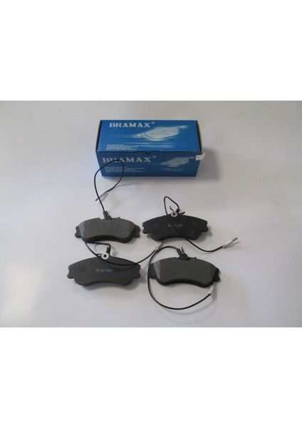 Peugeot Partner- 03/09 Ön Fren Balatası (4 Kablolu)(Disk) (129,7X56X18,5) (Bramax) 4251.54