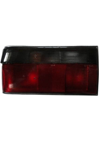 Renault R9- Broadway- 93/96 Stop Lambası Sol (Siyah/kırmızı) (Duysuz) (Pleksan) 7700773354