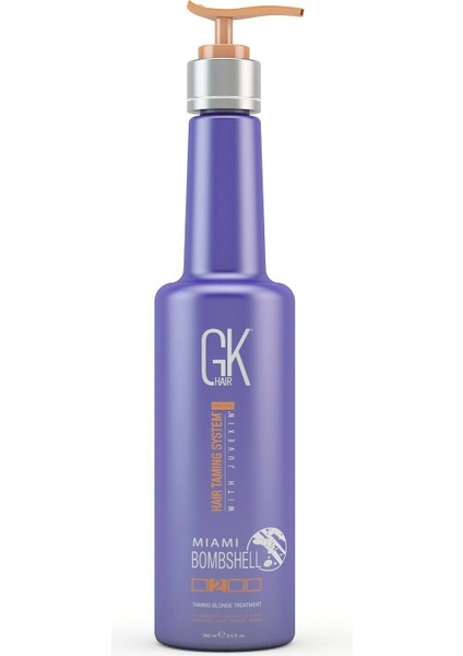 Global Keratinmiami Bombshell Sarı ve Boyalı Saçlara Keratin 280 Ml+Ph Şampuan 300ML