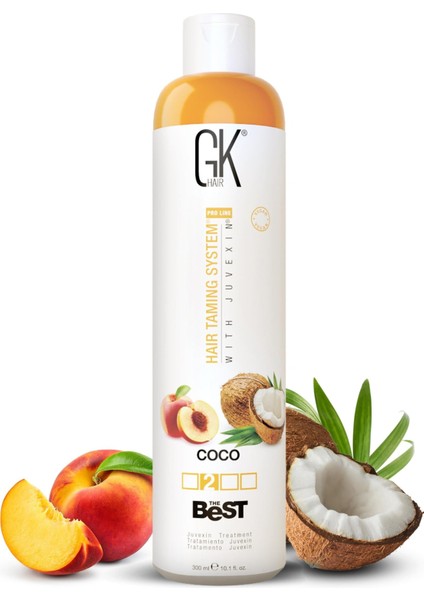 Global The Best Vegan Coco En Iyi Düzleştirme, Onarıçı Keratin Tedavisi 300ML