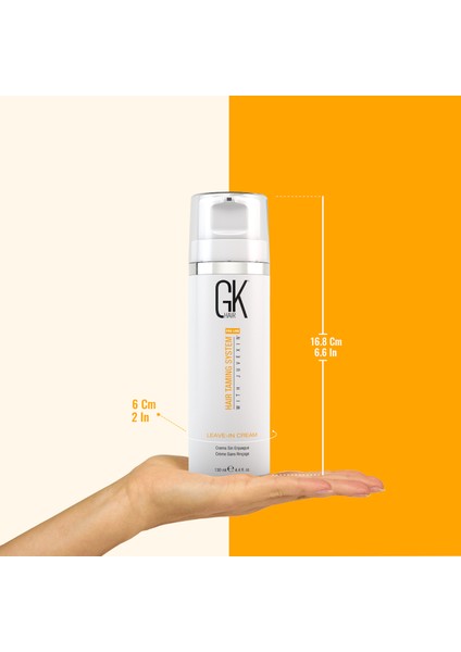 Gk Hair Global Keratin Leave-In  Nemlendirici ve Onarıcı Saçta Kalan Bakım Kremi 130 ml