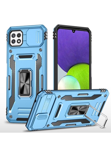 Samsung Galaxy A22 5g Telefon Kılıfı Açık Mavi (Yurt Dışından)