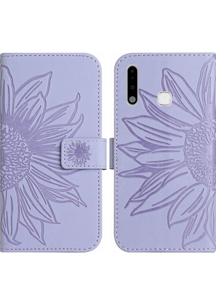 Samsung Galaxy A70E Telefon Kılıfı Mor (Yurt Dışından)