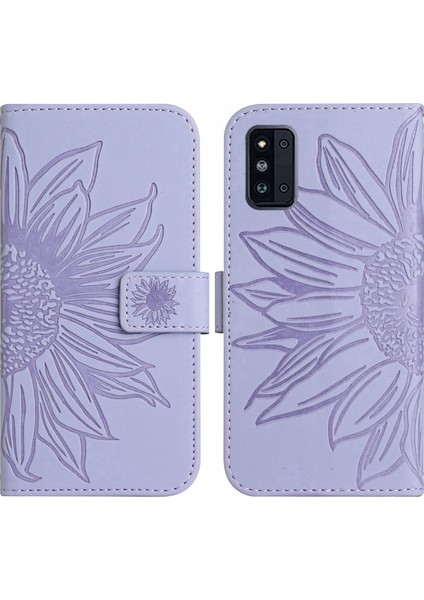 Samsung Galaxy F52 5g Telefon Kılıfı Mor (Yurt Dışından)
