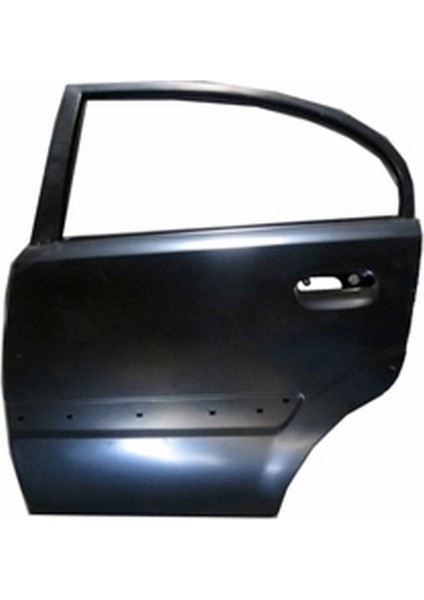 Kıa Rıo- Iıı- 06/11 Arka Kapı Komple Sol Siyah Band Delikli (Sedan) Çelik Barlı (Iceli/tenasonl 77003-1G010