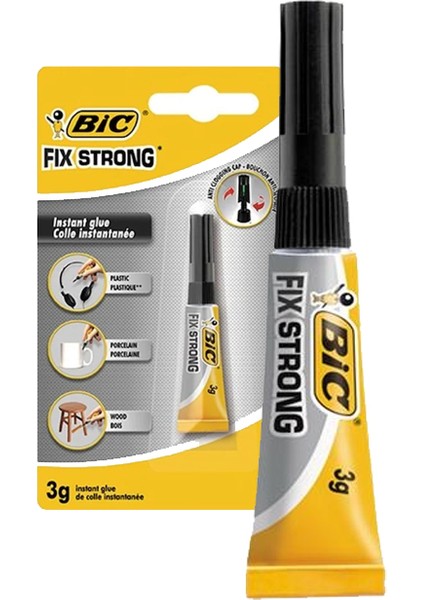 Fix Strong Süper Güçlü Japon Yapıştırıcı 3gr