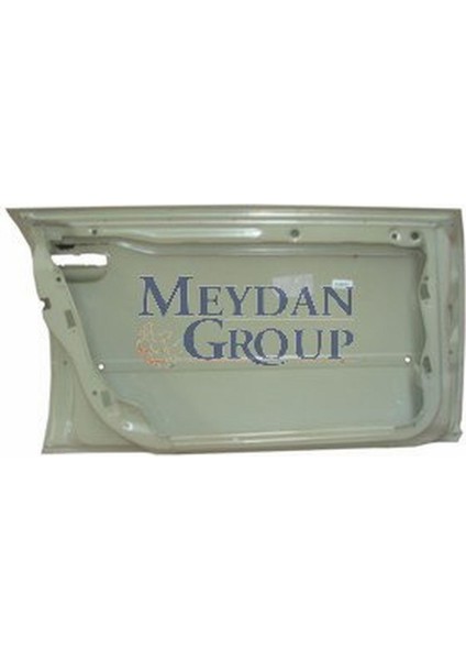 Audı A6- 98/01 Ön Kapı Sol Direksiz ve Çerçevesiz (Gri Boyalı) (Sımyı) 4B0831051