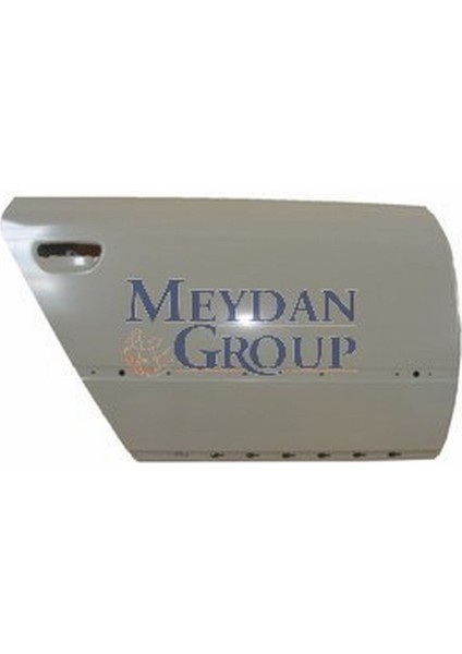 Audı A6- 01/04 Arka Kapı Sağ Direksiz ve Çerçevesiz (Gri Boyalı) (Sımyı) 4B0833052