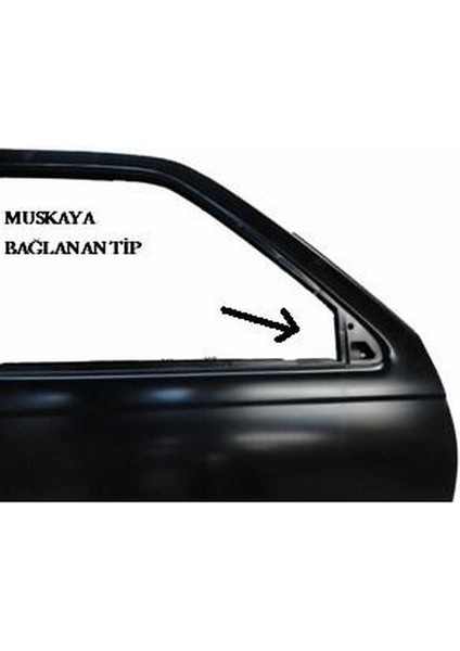 Nıssan Skystar- Pıck Up- D22- 97/02 Ön Kapı Komple R(Aynası Muskaya Bağlanan)(Türkiye Tipi)Iceli H0100-2S400
