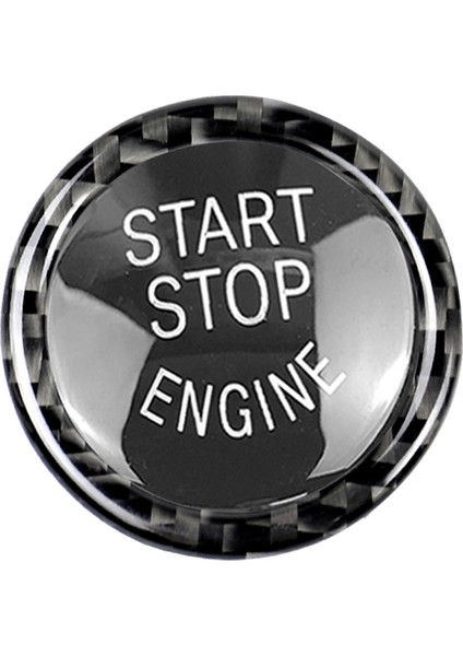 E90 E92 Araç Stil Kırmızı Için Motor Başlangıç ​​durdurma Düğmesi Kapak Çıkartması(Yurt Dışından)