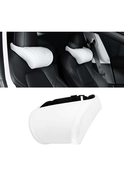 Otomatik Araba Koltuğu Yastık Kafa Desteği Boyun Beyaz fırsatları