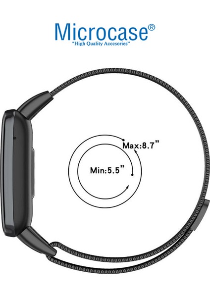 Xiaomi Mi Band 7 Pro Için Mıknatıslı Metal Kordon Kayış - KY58 fiyatları