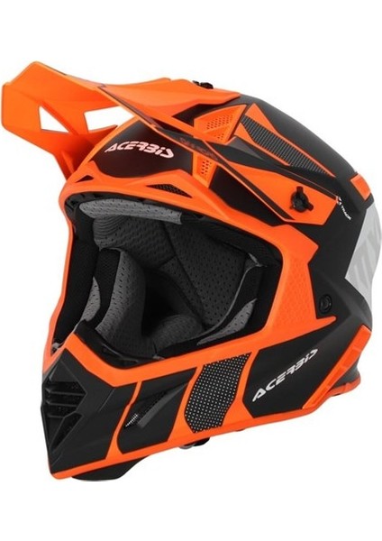 X-Track 22-06 Kask Siyah Turuncu