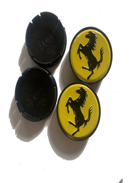 Ferrari Uyumlu Jant Göbeği 55 58 mm Jant Göbeği