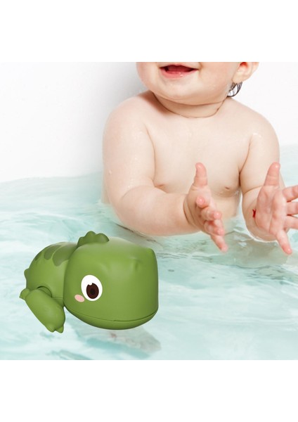 Eğlenceli Rüzgar Banyo Oyuncakları Yüzen Banyo Oyuncakları Kızlar Için Yüzme Dinozor Kızlar Tyrannosaurus Yeşil (Yurt Dışından) fırsatları