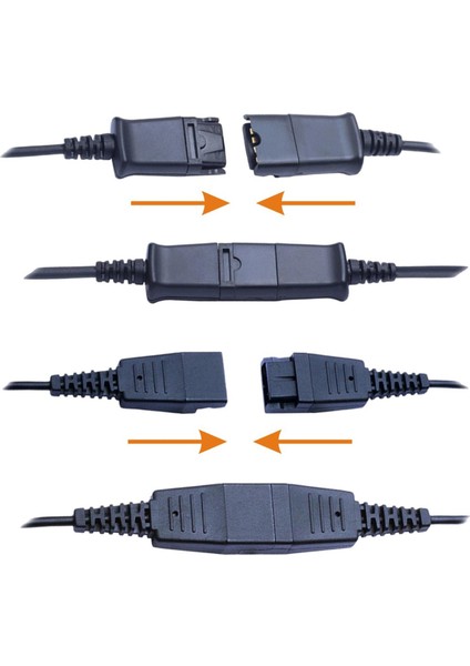 Kulaklık Seti Qd Arayüzü İçin USB Fişinin Yumuşak Telefonuna Hızlı Bağlantı Kesme Konnektörü Qd Kablosu (Yurt Dışından) fırsatları