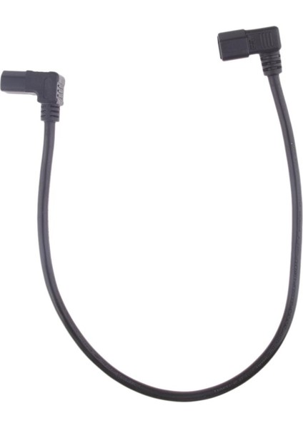Evrensel Iec 320 C14 C13 Dönüştürücü Güç Adaptörü Kablosu Açılı 60 cm. (Yurt Dışından) fiyatları
