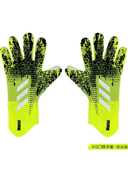 Serendpity YJ Futbol Kaleci Eldivenleri Nefes Alabilir Tam Lateks Futbol Eldivenleri Kalınlaşmış Kaleci Eldivenleri (Yurt Dışından)