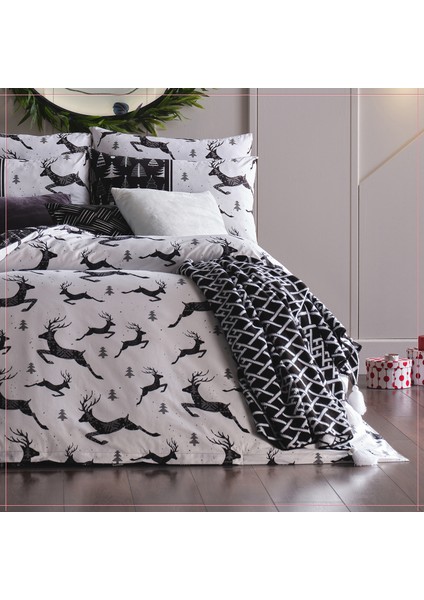 Ranforce New Year Tek Kişilik King Size Nevresim Takımı