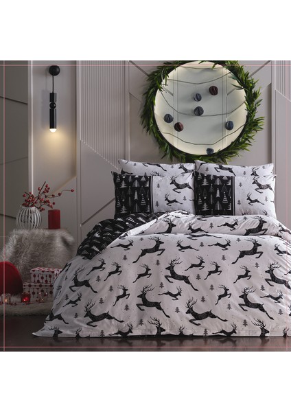 Ranforce New Year Tek Kişilik King Size Nevresim Takımı