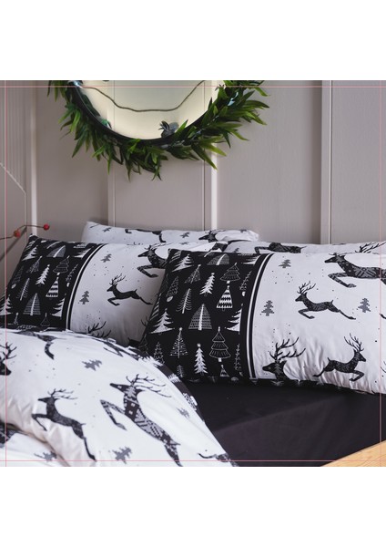 Ranforce New Year Tek Kişilik King Size Nevresim Takımı