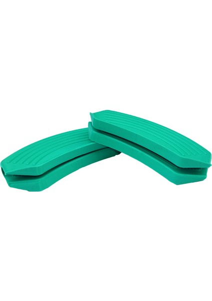 Sgteks Silikon Tencere Tava Tutacağı Yanmaz Yapışmaz Tutamaç Set 9x4 cm Turkuaz