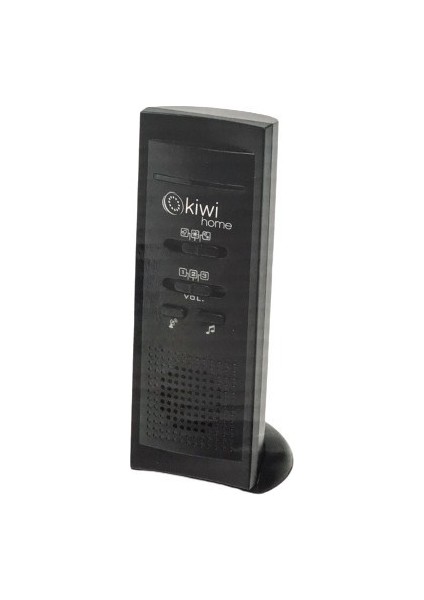 KDB-9103 Kablosuz Portatif Kapı Zili Siyah