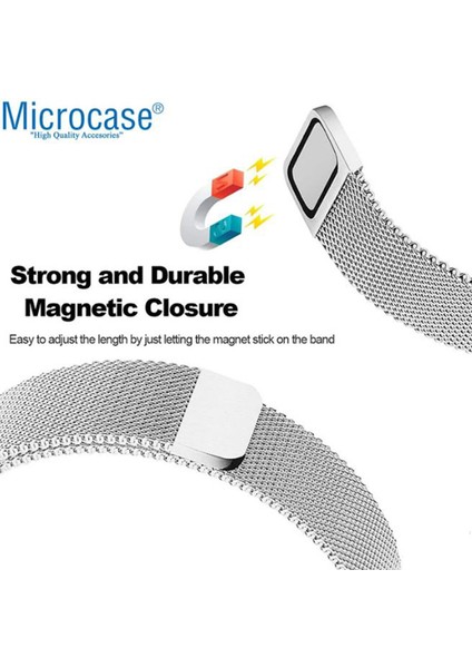 Huawei Watch Fit 1 Için Mıknatıslı Metal Kordon Kayış - KY59 modelleri