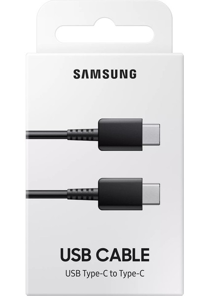 Samsung EP-DA705 Typec Kablo Siyah